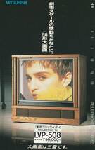 MADONNA　マドンナ　Mitsubishi PROJECTION TV　三菱　非売品 テレホンカード _画像1