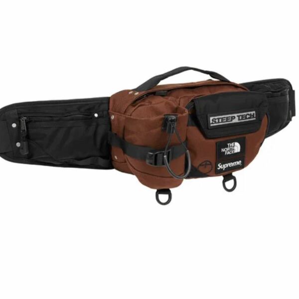 Supreme The North Face Waist Bag ブラウン