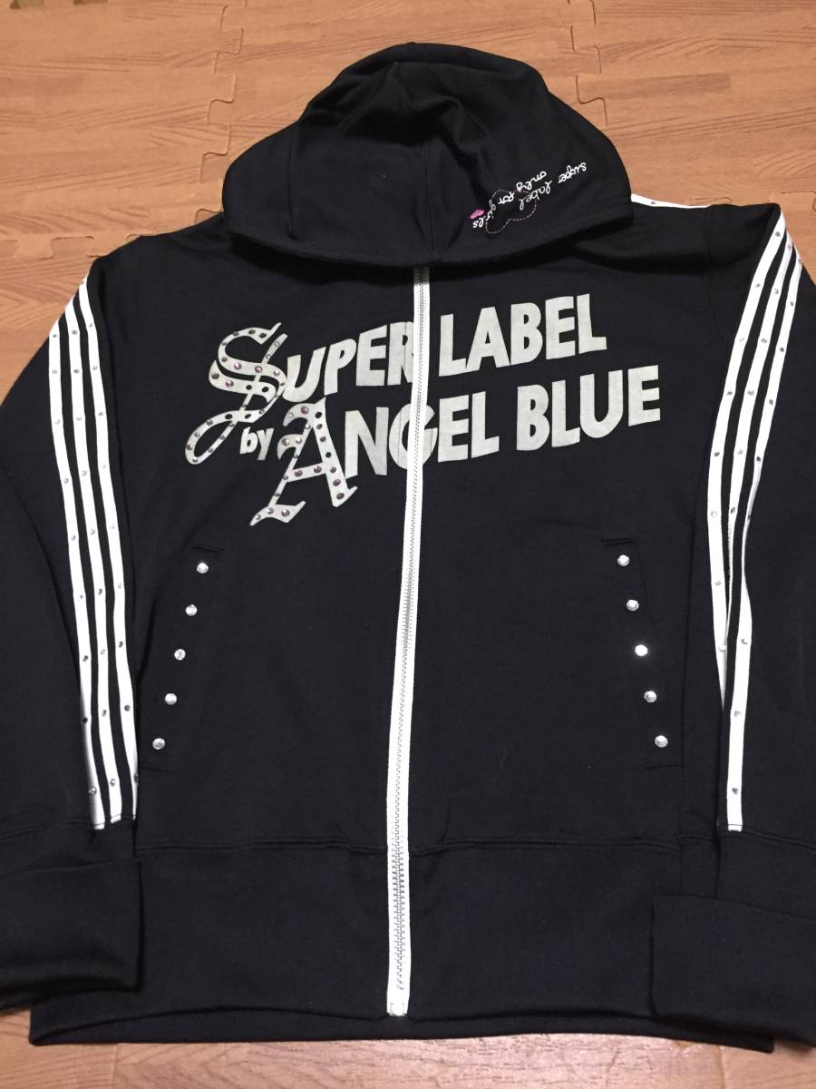 激レア】ANGEL BLUE ニットパーカー-