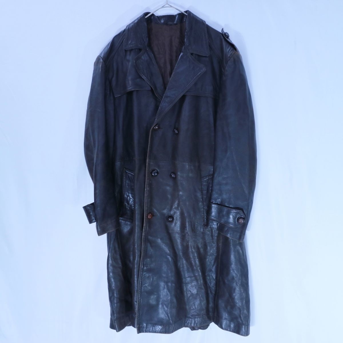 ヤフオク! -レザーコート 古着の中古品・新品・未使用品一覧