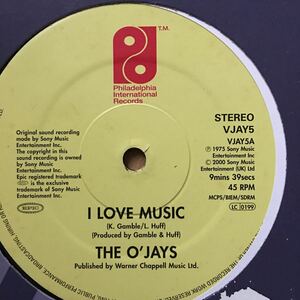 12’ The O’Jays-I Love Music