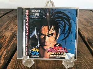  Neo geo CD genuine Samurai Spirits 