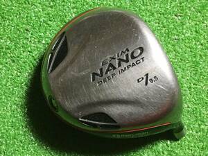 hch-091 中古クラブ マルマン EXIM NANO DEEP IMPACT ドライバー ヘッドのみ 9.5度