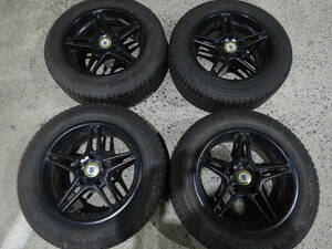 【3669F】レーシング ダイナミックス 16インチ 7J +31 5H-120 X-ICE XI3 205/65R16 15年製 約8分山 4本