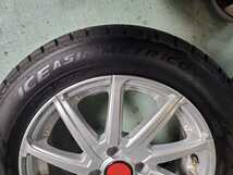 ⑦　airberg 15インチ　アルミホイール スタッドレスタイヤ スタッドレス 185/60r15 15×51 2j　カローラフィールダー　アクア_画像8