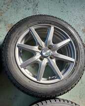 ⑤　aqua 15×6j 15インチ　4穴　スタッドレス　175/65r15 ４本　タイヤ　ホイール　タイヤ付き　グッドイヤー　ice navi zeaⅡ　GOODyear_画像4