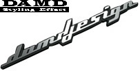 【M’s】SUBARU WRX S4 STI VAG VAB (2014.8-) DAMD ダムドデザイン エンブレム (2個セット)／／ダムド エアロ用 ダムドエンブレム