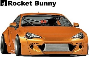 【M's】トヨタ 86 / スバル BRZ (ZN6/ZC6) Rocket Bunny Ver.2 エアロキット 3点セット／／FRP製 TRA京都 ロケットバニー ロケバニ