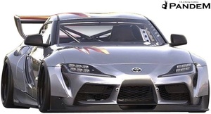 【M's】トヨタ A90 スープラ (2019y-) PANDEM フロントリップ／／FRP 素地 未塗装 パンデム エアロ TOYOTA SUPRA DB