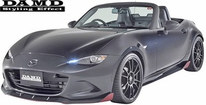 【M's】マツダ ロードスター ND5RC (2015.5-) DAMD DARK KNIGHT エアロキット 3点 (F+S+RD)／／FRP ダムド ROADSTER ダークナイト エアロ