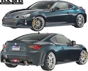 【M's】TOYOTA 86 ZN6 (2012.3-) DAMD 86VANTAGE エアロ 3点キット (F+R+TS)／／FRP TOYOTA ハチロク DBA-ZN6 ダムド エアロ イギリス車風