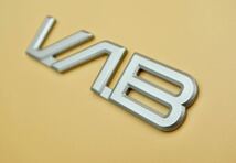 スバル WRX STI VAB Handmade Emblem オリジナル 手作りエンブレム (シルバーメタリック)_画像4
