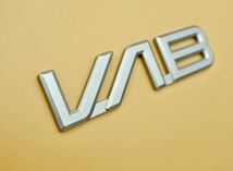 スバル WRX STI VAB Handmade Emblem オリジナル 手作りエンブレム (シルバーメタリック)_画像3