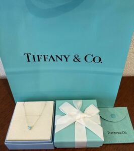 新品 正規品 ティファニー tiffany&co ネックレス カボションバイザヤード ケース 巾着 紙袋 リボン カラーストーン プレゼント