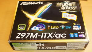 【LGA1150・Mini-ITX・倍率可変対応Z97搭載】ASRock Z97M-ITX/ac