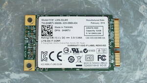 【SSD・mSATA・TOSHIBAチップ】LITE-ON LMS-32L6M