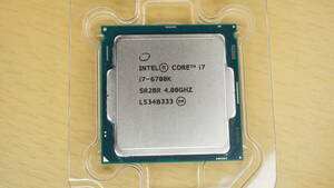 【LGA1151・倍率可変・フルスペックコア】Intel インテル Core i7-6700K プロセッサ−
