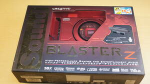 【FF14推奨サウンドカード・LEDライティング搭載】 Creative Sound Blaster Z