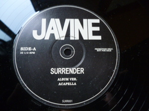 Javine / Surrender 試聴可　12　キャッチーPOP R&B メロディアス・サウンド 