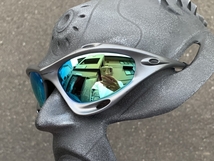 LINEGEAR　オークリー　第2世代初期レーシングジャケット用　偏光レンズ　ターコイズブルー　Oakley　Racing Jacket Generation2_画像5