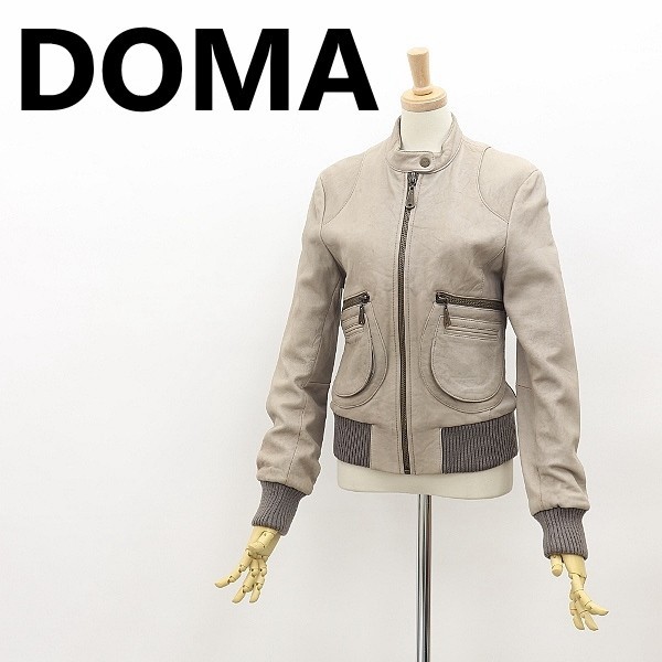 2023年最新】Yahoo!オークション -doma レザージャケットの中古品