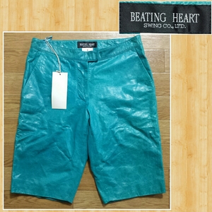 定価68000円 BEATING HEART ビーティングハート 新品 本革 ショートパンツ