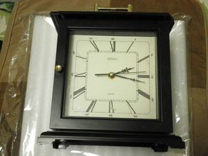 CLASSICAL DESK CLOCK OPEN DOOR TO SHELF MODEL URBAN