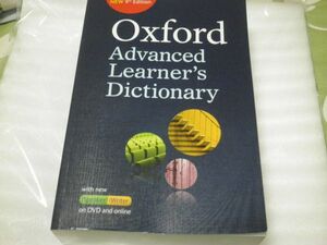 Oxford Advanced Learner's Dictionary the newest 9th colour standard edition +DVD not inner checked