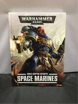 即決 送料込 ウォーハンマー WARHAMMER 40000 新品 絶版 書籍 コデックス SPACE MARINES スペースマリーン 英語版 ルールブック 40K_画像1