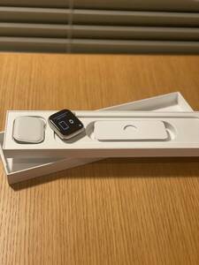 1 jpy! as good as new :Apple Watch Series 7 GPS+Cellular model 45mm Star light aluminium case . Star light sport band MKJQ3J/A
