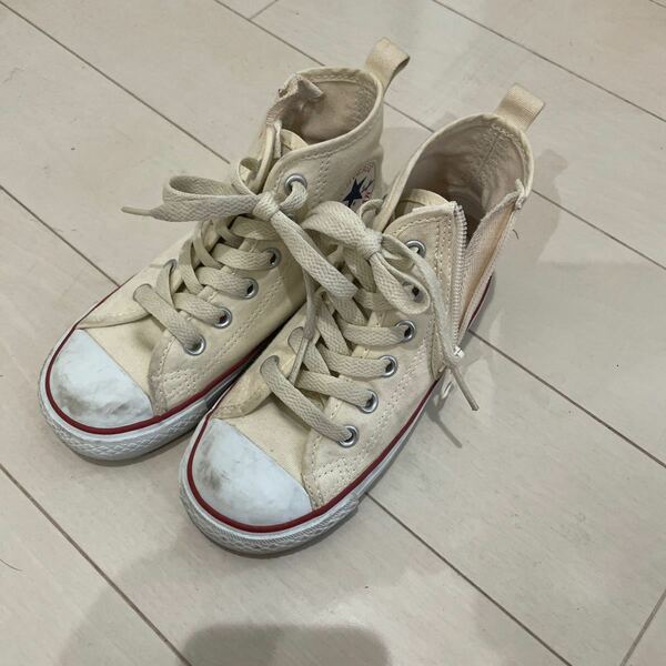 CONVERSE コンバースオールスター ハイカットスニーカー　18センチ　美品　キッズ