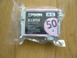 ICLM50　エプソン純正インクカートリッジ　ICシリーズ　ライトマゼンタ　期限切れ