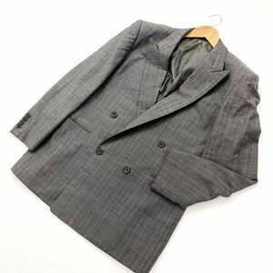  Burberry * BURBERRYS wool mo hair double tailored jacket gray 170A5 adult .. feeling .* business formal #G203