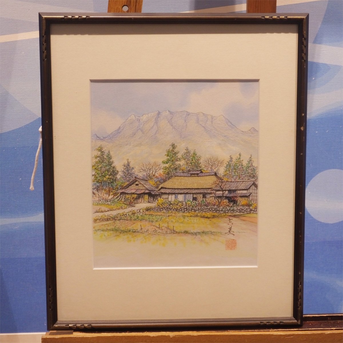 諸沢吉美 「鳥海山麓の春」 P30号 油彩画 | verdadcre.com