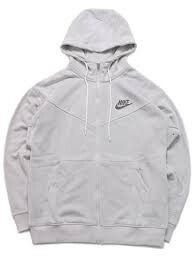 NIKE ナイキ ジップパーカー 灰 M CW0305-910 21-1203-5-6