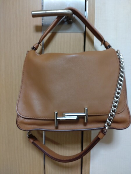 TOD'S トッズ WAVE BAG ウェーブ バッグ レザー 2WAY