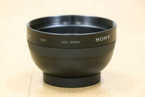 SONY（ソニー）TELE CONVERSION LENS　VCL-2052K　×2.0　テレコンバージョンレンズ　日本製　中古品