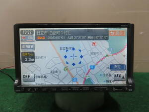 動作品保証付/V2400/日産純正　HC307-A　HDDナビ　2007年　TVワンセグ内蔵　CD・DVD再生OK　配線付き