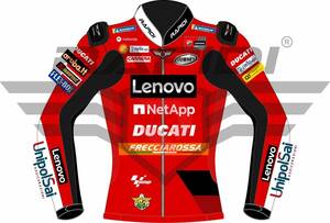 海外 送料込み 　高品質　ドゥカティ・コルセ Ducati Corse レーシングレザージャケット　MOTOGP サイズ各種　レプリカ 14