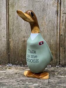 海外 送料込み 　トップガン マーヴェリック　トムクルーズ　Talk to me goose　置物