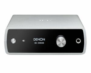 Denon USB-DAC headphone amplifier high-res sound source correspondence silver DA-300USB-S
