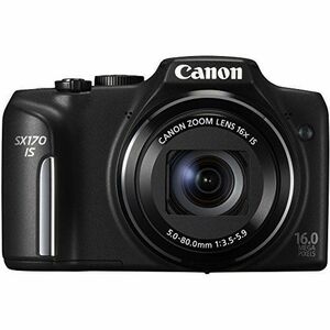 CANON PowerShot SX170 IS 3 дюймовый LCD 16 мегапиксел компакт-камера черный 