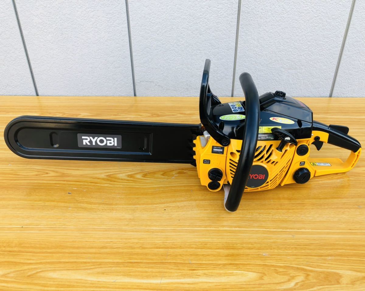 サイクルエ ヤフオク! - RYOBI リョービ エンジンチェンソー