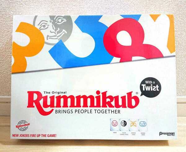 ラミィキューブ ツイスト Rummikub twist 海外限定版 ラミーキューブ ジョーカー4種類