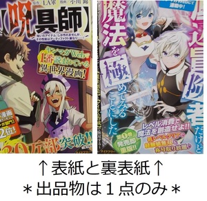 ラノベコミック小冊子[底辺冒険者だけど魔法を極めてみることにした/Sランクパーティから解雇された呪具師]LA軍.小川錦.蒼乃白兎.坂野杏梨