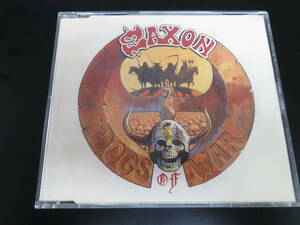激レア物！Saxon - Dogs of War 輸入盤シングルCD（オランダ　VGP 000018, 1995）