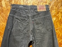 メンズ パンツ Levi's 508 リーバイス コーデュロイ グレー 灰 日本製 秋 冬 FE323 / W31 全国一律送料520円_画像7