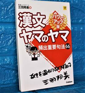 東進ハイスクール・漢文ヤマのヤマ・頻出重要句法6６・三羽邦美・パワーアップ版