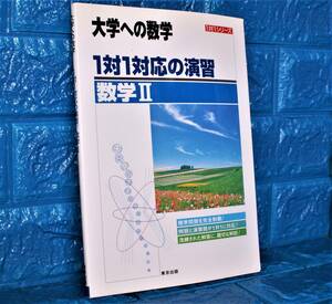 大学への数学・1対1対応の演習・数学Ⅱ・クリックポスト185円・匿名希望ならネコポス210円で