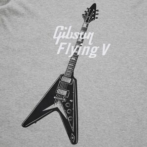 【送料無料】新品●XLサイズ★ギブソン ギターズ Tシャツ(半袖)★フライングV●グレー●The Brands UT/gibson/ギター/ユニクロLLの画像6